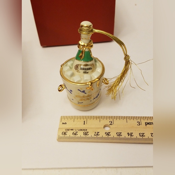 Lenox Celebrate 2000 Millennium Edition Ornament Korbel - Picture 13 of 16